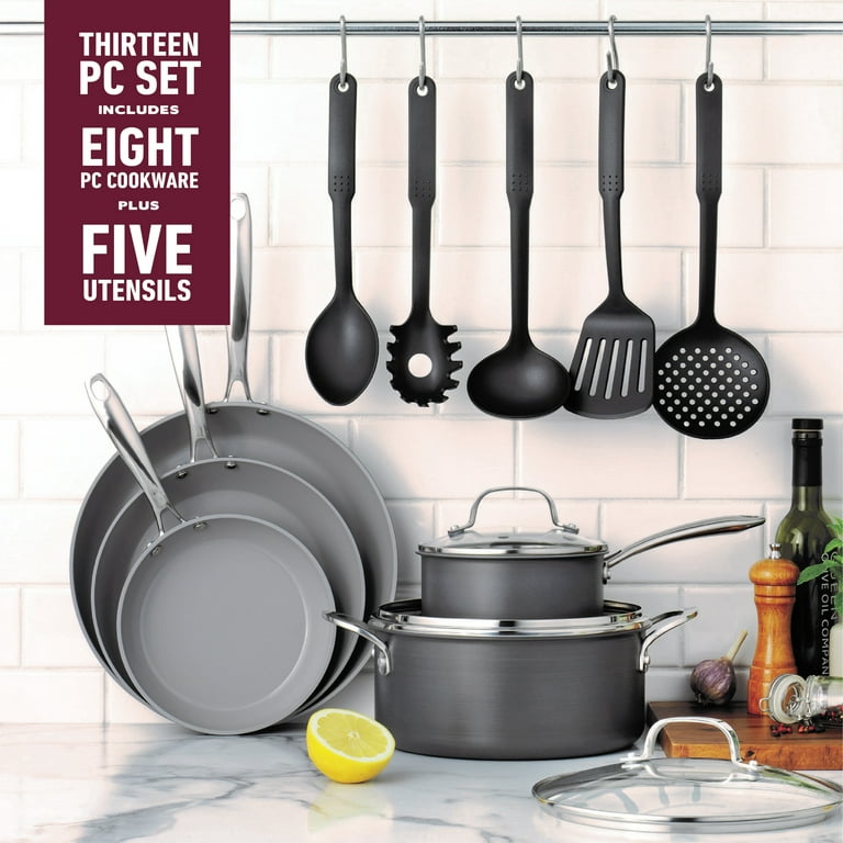 Granitestone 13pc Country Style Nonstick Pots and Pans Cookware Set -  20373096