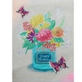 thumbnail image 2 of 5D DIY flores parte especial taladro diamante pintura Kit ilustraciones artesanía (X022) Likrtyny Oficina Multiescena Multifunción, 2 of 9