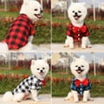 thumbnail image 2 of Dog Cute Plaid Shirt Suit Wedding Dress for Small Medium Big Size Dog Pet Clothes, 2 of 8