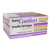 sure comfort insulin syringe