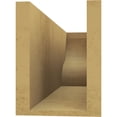 thumbnail image 4 of Ekena Millwork 6"W x 8"H x 24"L Garner Woodgrain TimberThane Rafter Tail, Primed Tan, 4 of 6