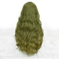 thumbnail image 1 of mtvxesu Wig Women's Wavy Long Curly Hair With Natural Bangs In The Center, 1 of 1