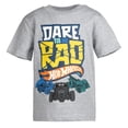 thumbnail image 3 of Camiseta Hot Wheels Big Boys, paquete de 3, gris/negro/rojo para niños de 14 a 16 años, 3 of 8