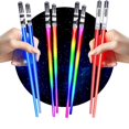 thumbnail image 1 of Reusable light up chopsticks for sushi lovers, 1 of 4