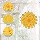 thumbnail image 3 of VERDANVERSE 1Ud Colgante De Flor De Hierro Reutilizable Para Decorar Amarillo, 3 of 6