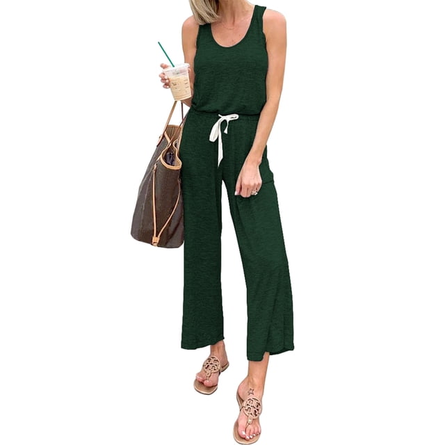 Enterizo sin mangas con cordón PRETTYGARDEN talla M