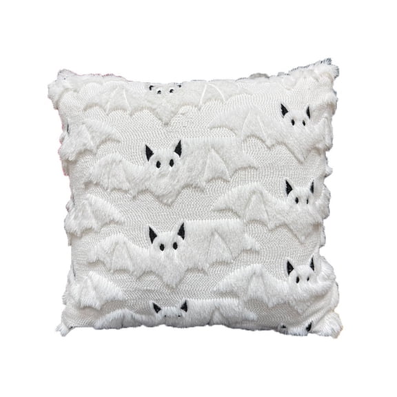 Throw Pillow Covers 18x18 Inch, Soft Plush Decorative Square Pillowcases, Farmhouse Holiday Cushion Covers for Couch Sofa Living Room Bedroom Outdoor Home Decor