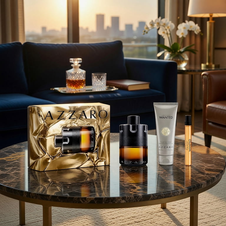 Azzaro The Most Wanted by Azzaro, 3 Piece Set for Men - Walmart.com