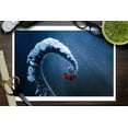thumbnail image 3 of Ladybug on Frozen Fern (9x12 Wall Art Print, Home Decor), 3 of 3