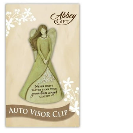 cathedral art 57800 never drive faster sculpted guard angel visor clip