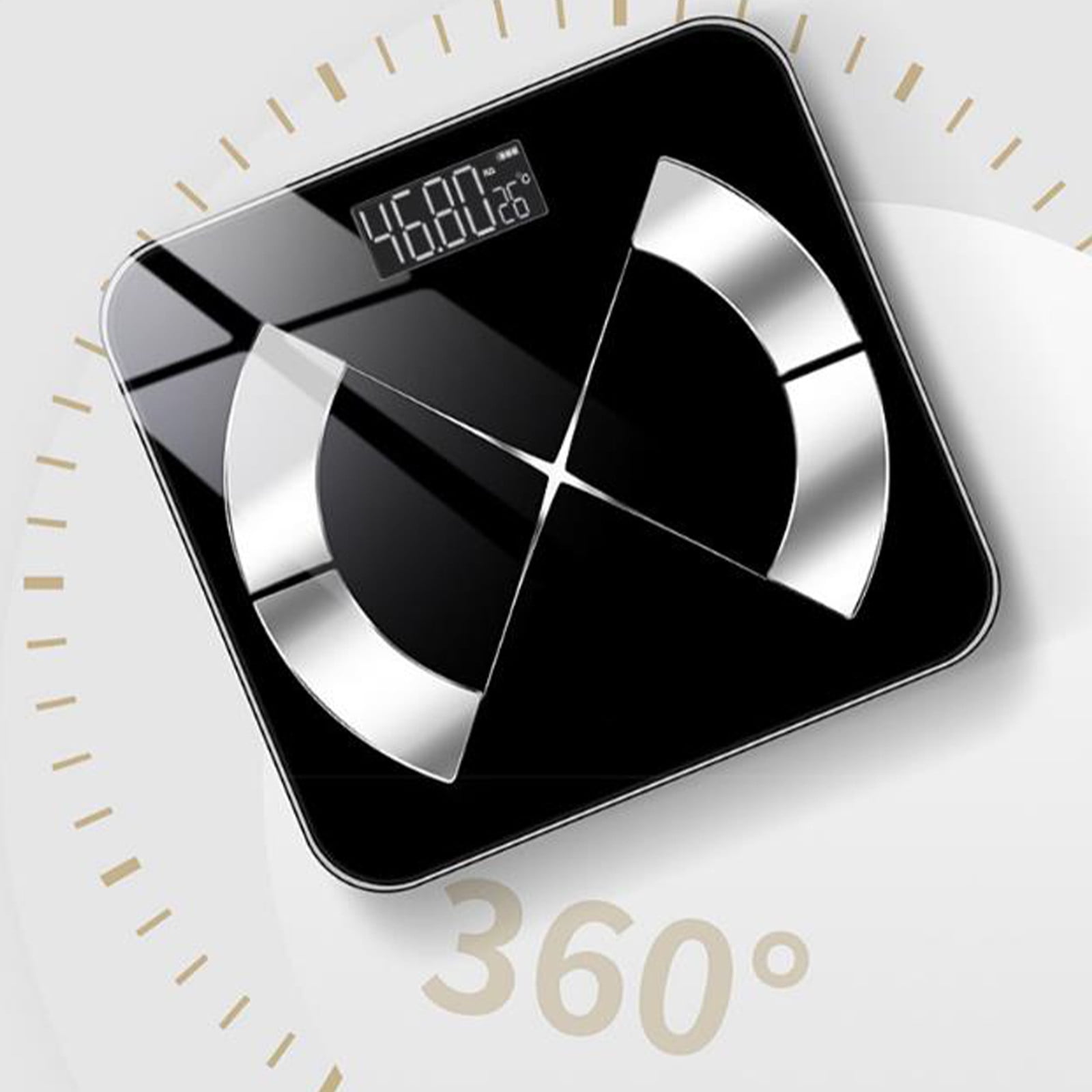 Qholemyo Digital Body Weight Scale Bathroom Scale Body Fat Scale Dependable Weighing Scale For Home Health Monitoring