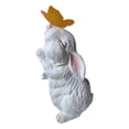 thumbnail image 1 of Werproof Garden Figurine Solar Lights Bunny Rabbit with Butterfly Decor Landscape for Balcony  Porch  Fountain  Flowerbed  Yard, 1 of 9