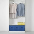 thumbnail image 2 of YOYTOO 2 Pack Foldable Cube Storage Bins, 11" Collapsible Fabric Cube Organizer Baskets Bins, Navy Blue, 2 of 5
