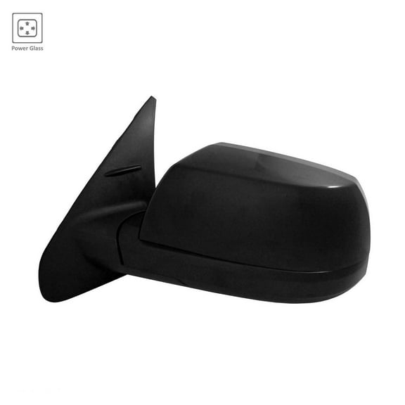 New OEM Side Mirrors Left Heated Power w/o Cold Climate Black Code 202 879400C340C0 fits 2014-2017 Toyota Sequoia SR5 Sport Utility 4-Door