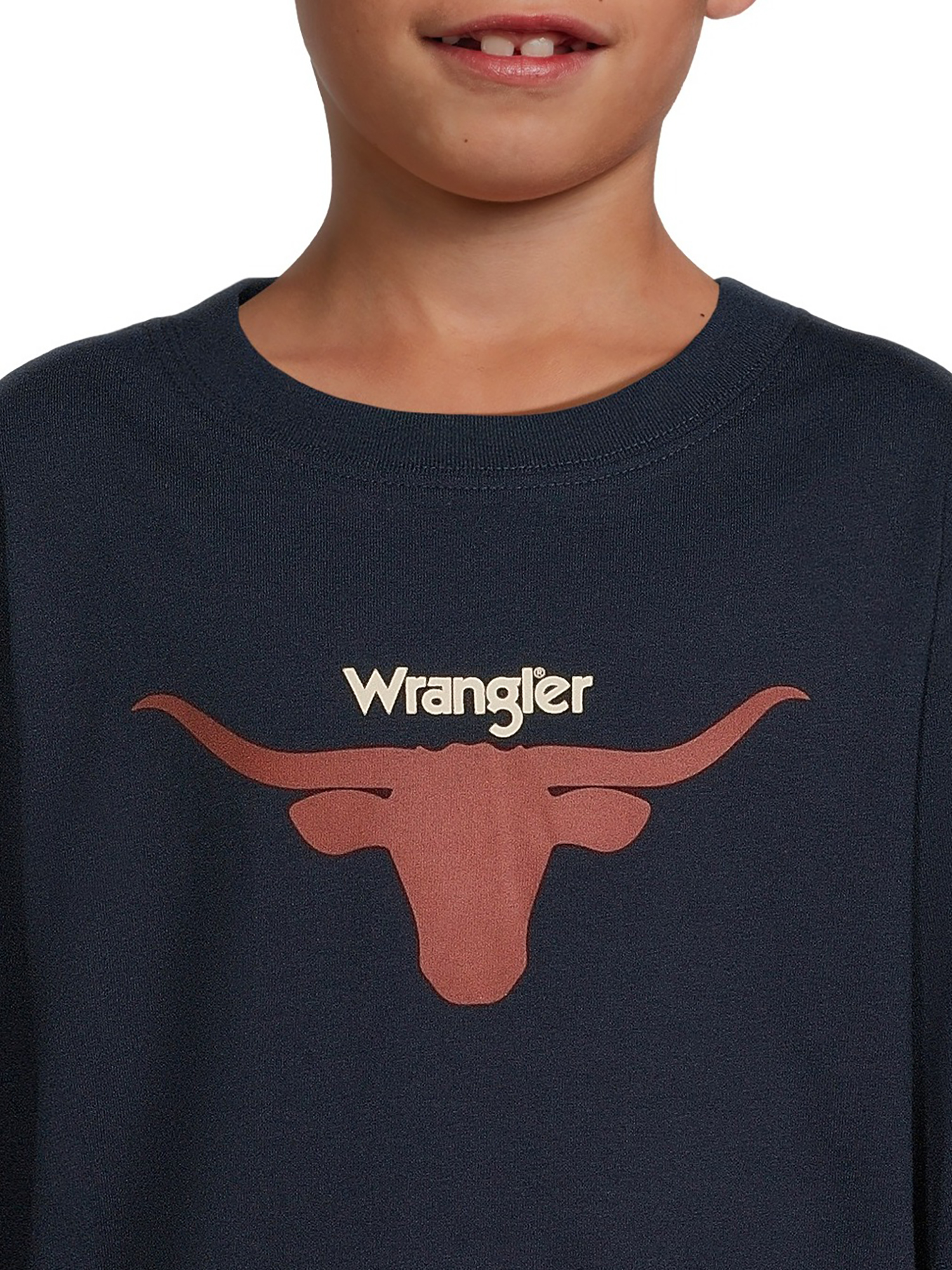 Wrangler Boys Long Sleeve Raglan and Graphic Tee, 2-Pack, Sizes 4-18 & Husky - image 5 of 5