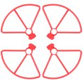 thumbnail image 1 of Anillos de seguridad para hélices para Xiaomi FIMI A3 - Red Quad RC Drone Guard Set, 1 of 8