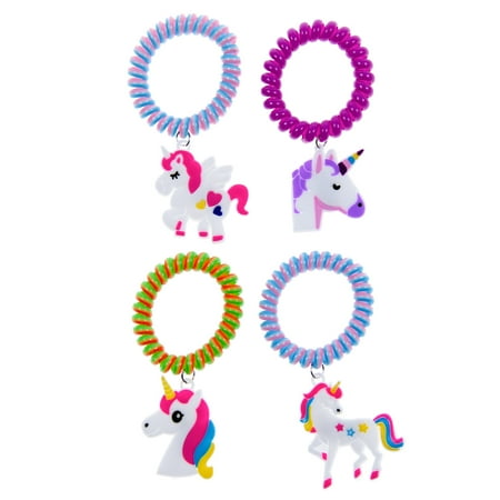 Unicorn Novelty Party Favors Cord Bracelets 1dozen