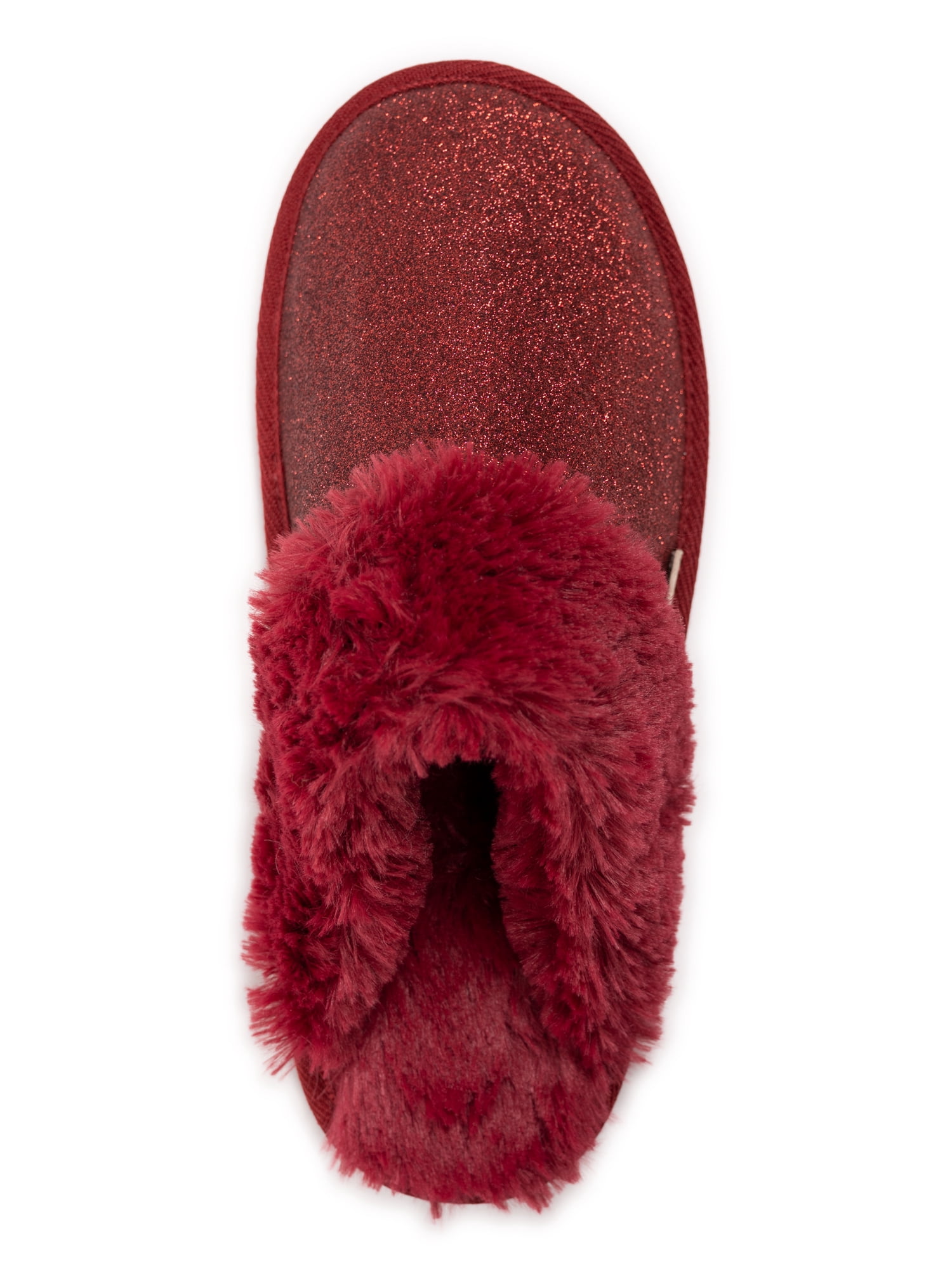 MUK LUKS Women's Angled Sparkle Scuff Slipper