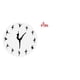 thumbnail image 1 of Reloj de pared de bailarina, reloj silencioso de resina con diseño de bailarina, encantador y decorativo, estatua de ciervo durmiente, figura decorati, 1 of 8