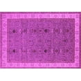 thumbnail image 1 of Ahgly Company Indoor Rectangle Oriental Pink Traditional Area Rugs, 7' x 10', 1 of 4