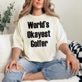 thumbnail image 2 of Humorous Golf Quote Graphic, Ivory Comfort Colors T-Shirt, XL, 2 of 3