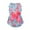 Pink, variant on Dog Clothes,玫红色 L,Pet Apparel For Small Medium Large Dogs,Adjustable Warm Fleece Pet Outfit For Walking Training Indoor Outdoor