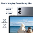 thumbnail image 6 of SHARECLOUD V13 Tablet with 4G LTE & WiFi, 13 inch Android 16 Tablet 11000mAh Battery, 40GB+128GB, 13MP+8MP, 90Hz Display Gaming Tablets With Octa-Core, Gray, 6 of 7