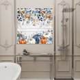 thumbnail image 4 of Wall Art Prints, Blue Pumpkin Fall Framed Canvas Prints for Bedroom Living Room Bathroom Office, Thanksgiving Eucalyptus Leaves Gray Wooden Gallery Wrap Wall Art Poster for Gifts Home Decor 16"x16", 4 of 9