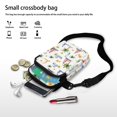 thumbnail image 7 of HELLHERO Snowman Candy Crossbody Bags Polyester Adjustable Shoulder Strap Shoulder Bag for Casual Use, 7 of 7