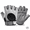 light gray, variant on Half Finger Workout Gloves with Reinforced Palm Padding, Non-Slip Grip, Breathable Nylon Design for Weightlifting, Barbell Training, Deadlifts, Cycling and Fitness