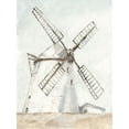 thumbnail image 2 of Harper, Ethan 19x24 Black Ornate Wood Framed with Double Matting Museum Art Print Titled - European Windmill II, 2 of 4