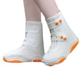 thumbnail image 4 of Housses de Chaussures Imperméables pour Randonnée Cyclisme Blanc TG, 4 of 9
