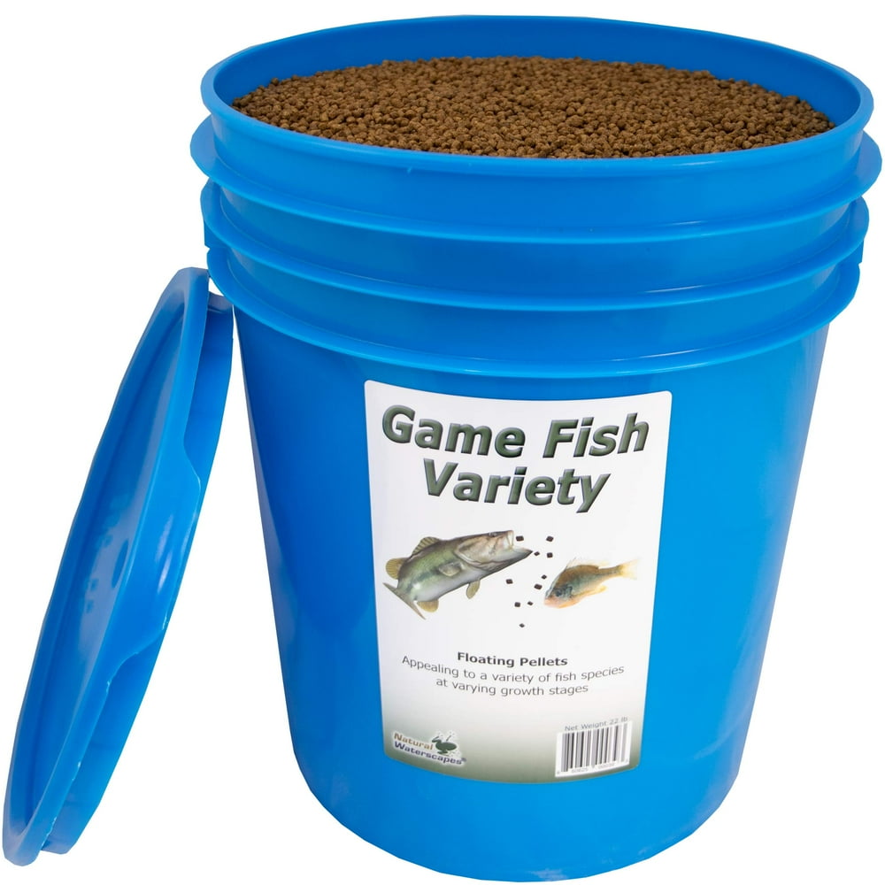 Natural Waterscapes Game Fish Food Variety Pond Lake Floating live-koi-fish-ponds