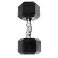 thumbnail image 1 of CAP Barbell Coated Hex Dumbbell, Single 3 - 100 lb, 1 of 6