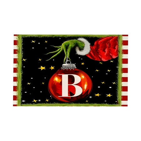

TOFOTL Christmas Cartoon Printed Rectangular Dining Mat Water Cup Mat Cute Dining Mat Suitable For Placing Plates