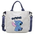 thumbnail image 1 of Bolso de lona de Disney Stitch para mujer, bolso de mano con dibujos animados de Lilo y Stitch, correa de hombro desmontable, bolso cruzado de gran capacidad, 1 of 5