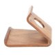 thumbnail image 5 of Soporte portátil para teléfono móvil, escritorio, mesita de noche, tableta, iPad, soporte de madera (marrón nuez), 5 of 5