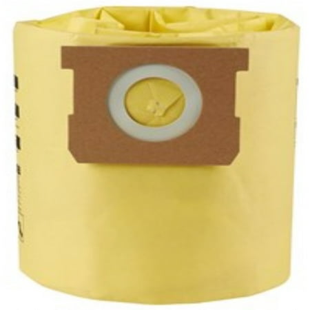 Americas Choice TYPE D Fine dust/high efficiency filter bags. Fits most Shop-Vac 4 Gallon Vacs. Great for drywall, cement, lint, dust and cold ashes particles. Part # 9196400 (10 PACK)