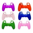 thumbnail image 5 of Dujiujun Silicone Gamepad Case Non-Slip Grip Precise Hole Position Cover Anti-scratch Grip-enhancing Controller Protective Cover for PS5, 5 of 8