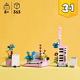 thumbnail image 4 of LEGO Creator 3 in 1 Typewriter with Flowers - Building Toy with 3 Building Options, Typewriter, Flowerpot with Pen & Notebook, or Keytar - Gift Idea for Birthdays - 31169, 4 of 6