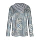 thumbnail image 4 of Pntutb moda mujer cuello en V invierno botón impresión manga larga suéter tops blusa Pntutb Pntutb-7363, 4 of 6