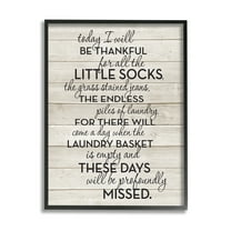 Stupell Industries Rustic Parenting Phrase Inspirational Painting Black Framed Art Print Wall Art, 11 x 14