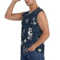thumbnail image 3 of Disketp Vintage Marine Sleeveless Tshirts For Men, Muscle Shirts For Men Dry Fit Tank Top-Xx-Large, 3 of 8