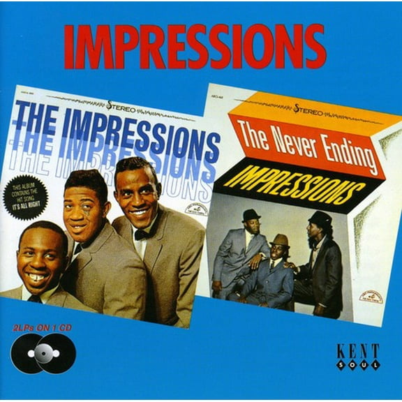 The Impressions - Impressions / Never Ending Impressions - Music & Performance - CD