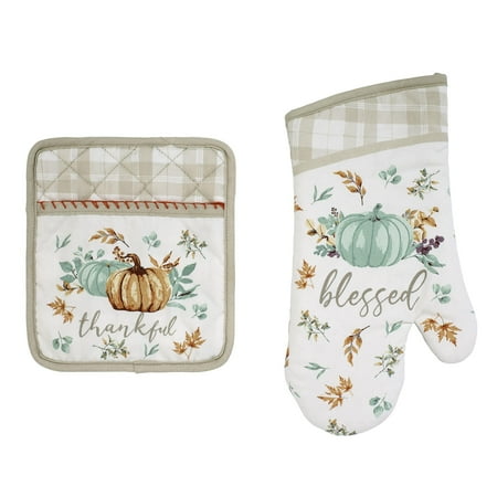 

Avanti Linens Linen Grateful Patch Collection 2pc Kitchen Set Multicolor C49