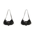 thumbnail image 1 of Bolso Hombro Cuero PU Y2K para Mujer Bandolera Plisado Viajes (), 1 of 6