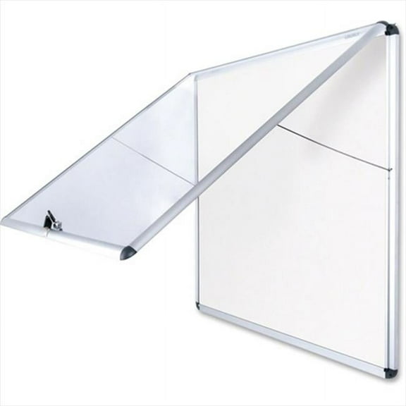 Mastervision Enclosed Bulletin Board,38" W,47" H VT380109150
