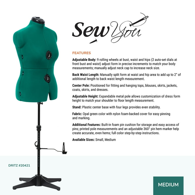 7+ Size 0 Dress Form