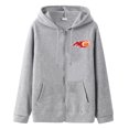 thumbnail image 1 of Gibobby Sudadera ligera hombre con cierre Sudadera con capucha para hombre, casual, con bolsillos con cierre completa, sudadera de manga larga, chamarra deportiva(Negro,M), 1 of 2