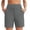 Gray, variant on KIHOUT Women's High Waisted Yoga Shorts Tummy Control Butt Lifting Workout Shorts with Pockets for Running Gym Daily Casual Wear